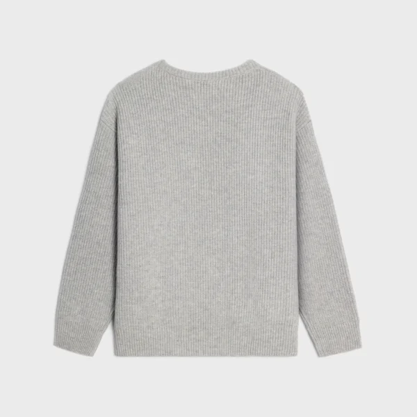 celine light grey sweater