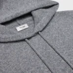celine grey hooded sweater