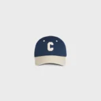 celine blue cap