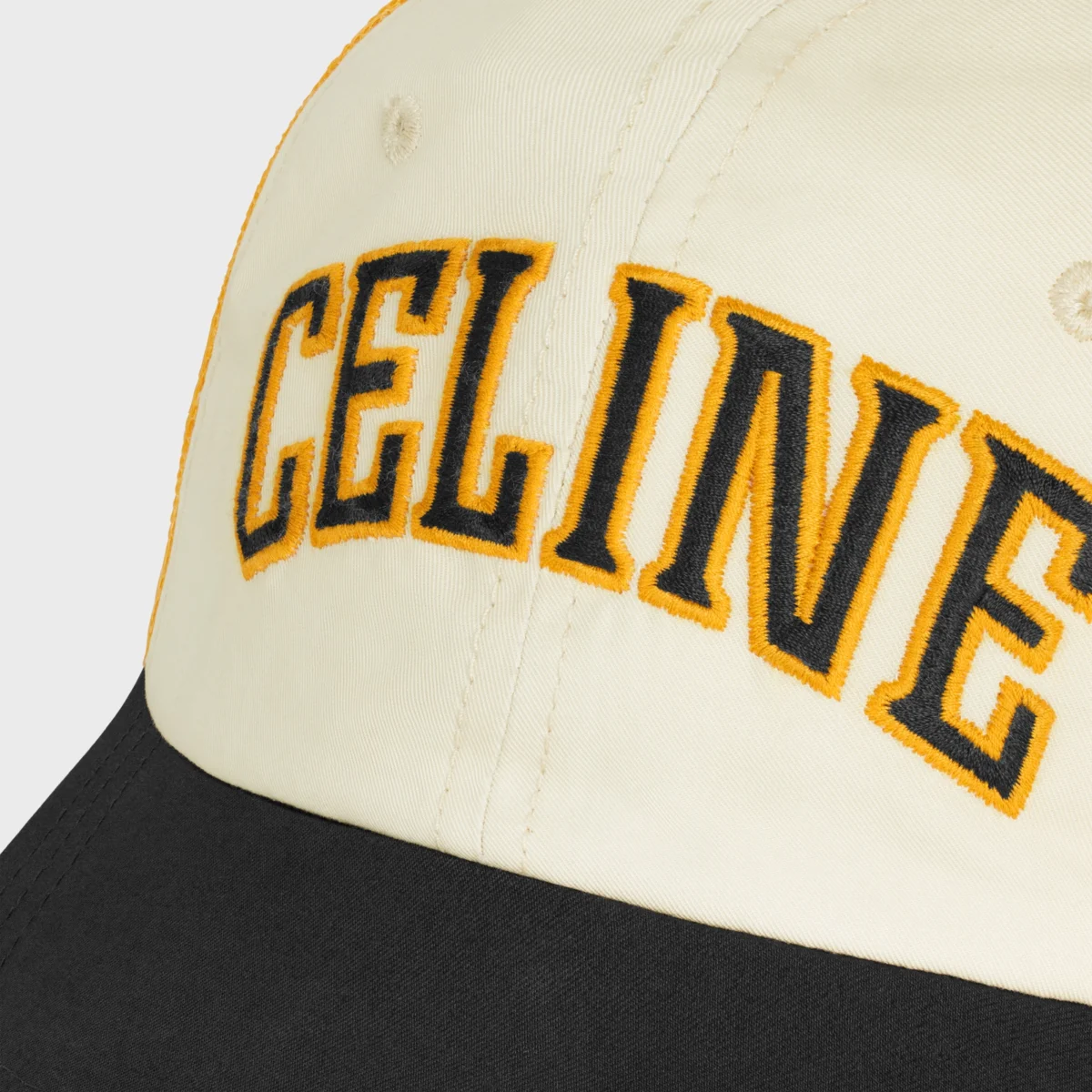 celine yellow cap