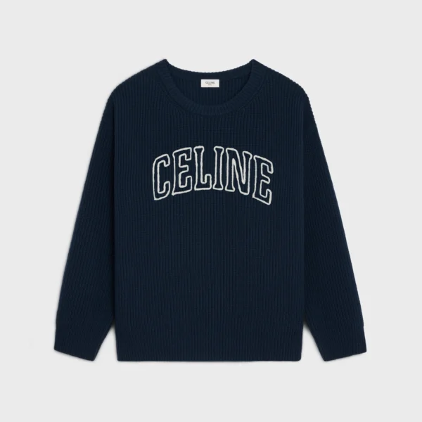 celine blue navy sweater