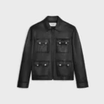 Leather Cline Jacket