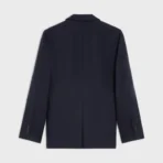 CLASSIC JACKET IN WOOL GABARDINE NAVY