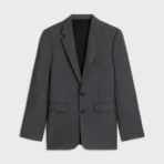 CLASSIC JACKET IN LIGHTWEIGHT WOOL ANTHRACITE