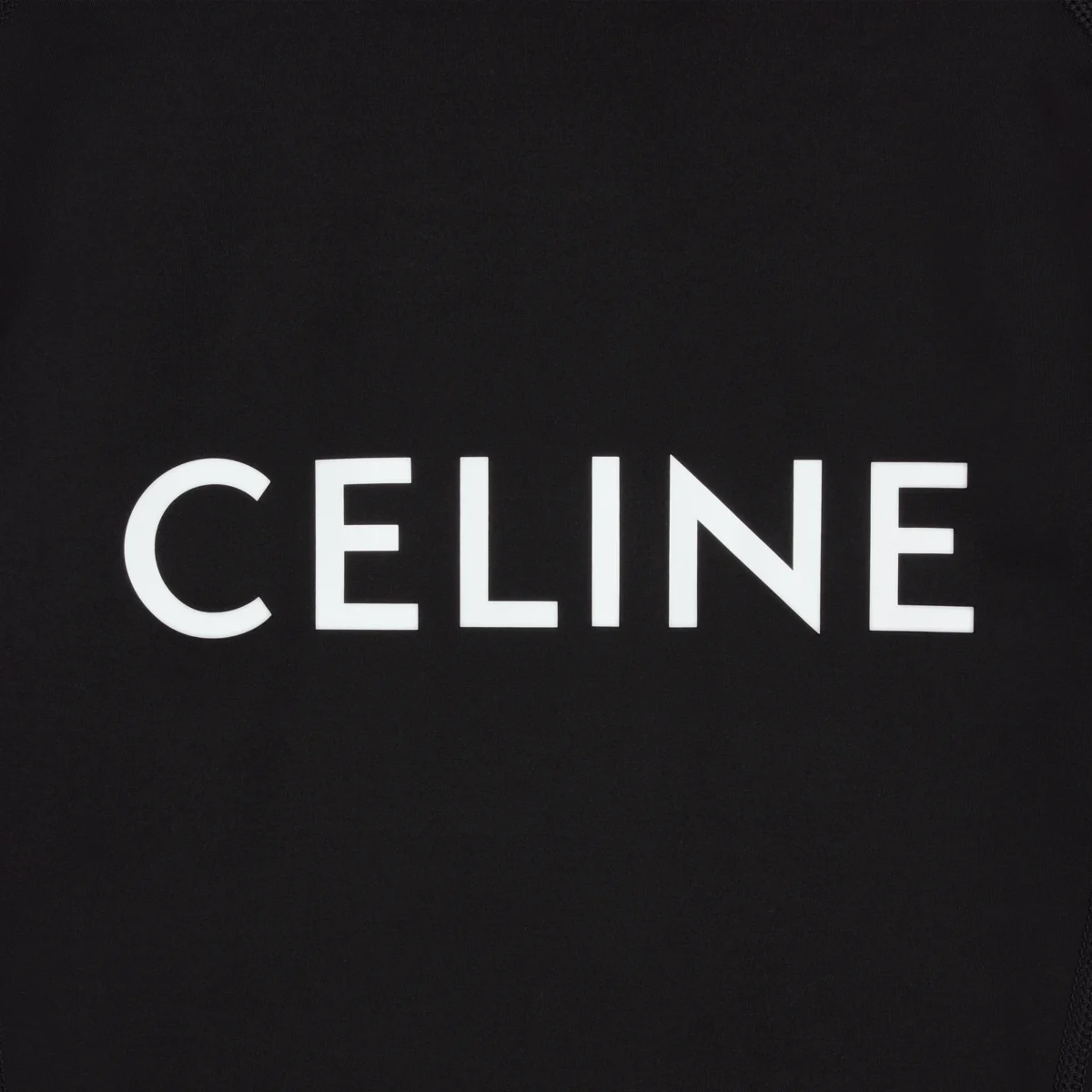 celine black t-shirt