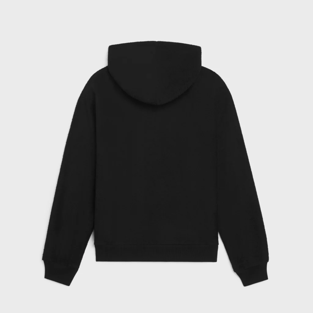celine black hoodie