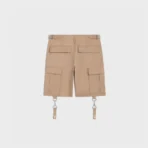 celine brown shorts