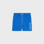 celine blue shorts