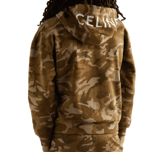 celine brown hoodie