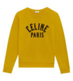 Yellow & Black ‘Celine Paris’ Sweatshirt